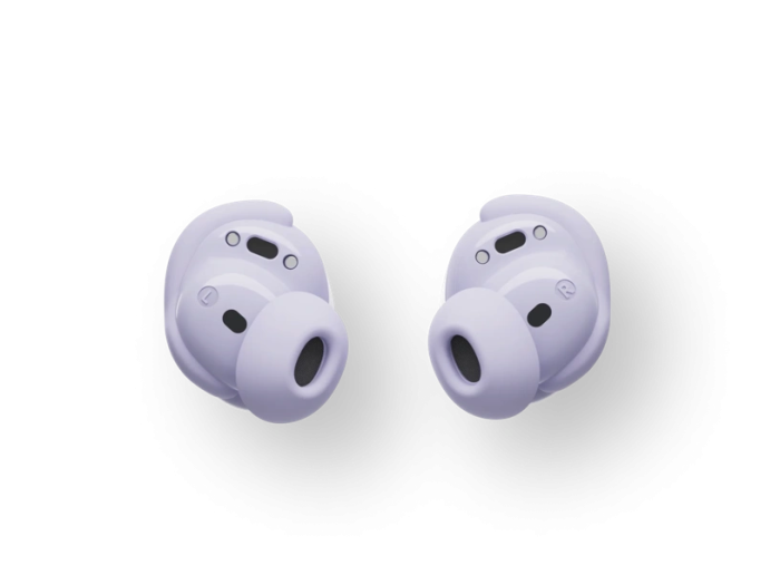 Bose QuietComfort Earbuds Chilled Lilac Front View