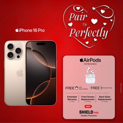 iPhone 16 Pro Desert Valentines Day Offer