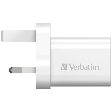 Verbatim 2 Port 33W PD & QC 3.0 GaN Charger