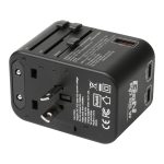 3 Port 65W PD 3.0 & QC 3.0 GaN Universal Travel Adaptor