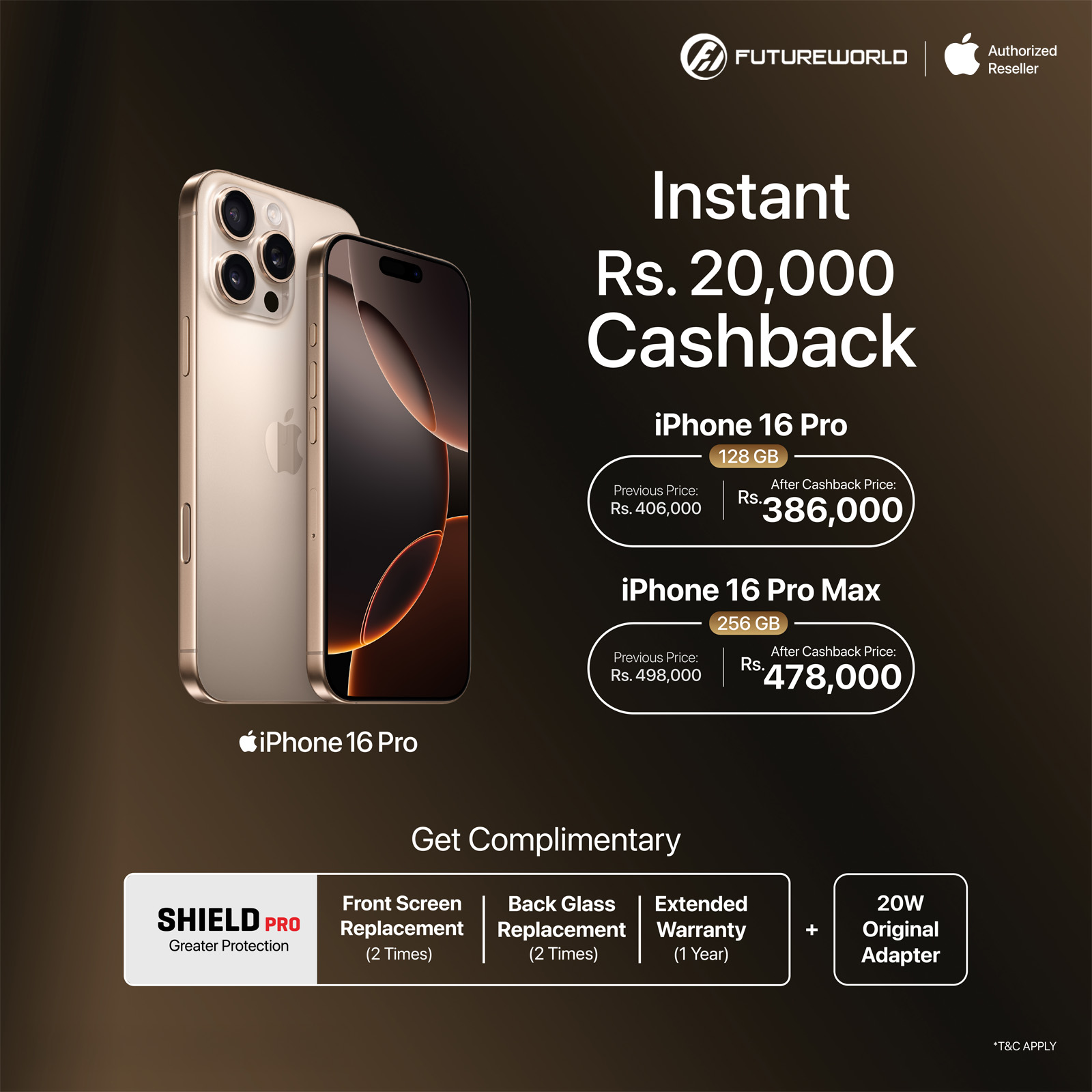 Cash Back Offer